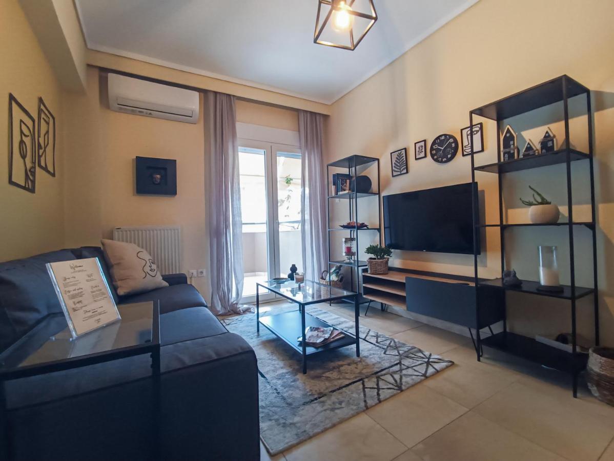 Modern Urban Flat Apartman Szaloniki Kültér fotó